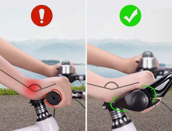 poignées de guidon ergonomique