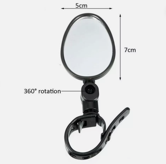 Paire rétroviseur Guidon Vélo réglable
