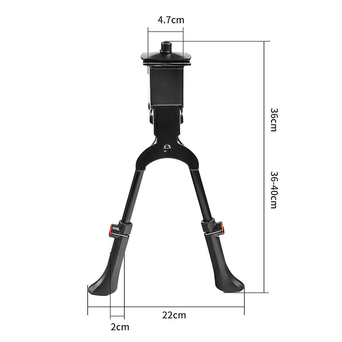 Béquille vélo double