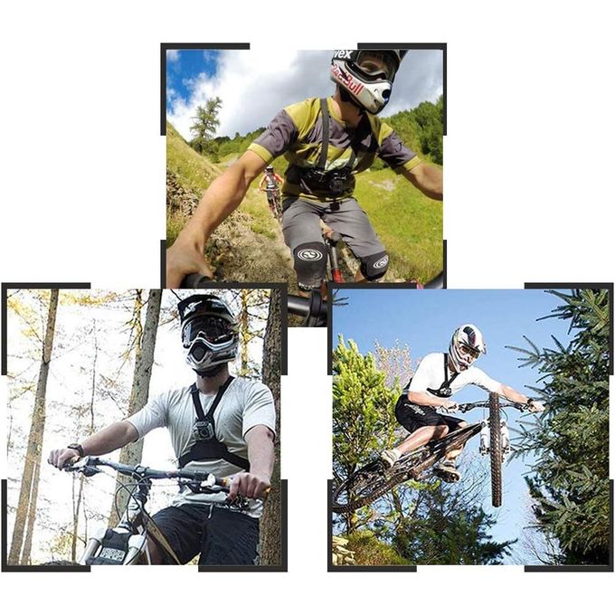 support de poitrine pour téléphone et gopro