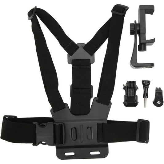 support de poitrine pour téléphone et gopro
