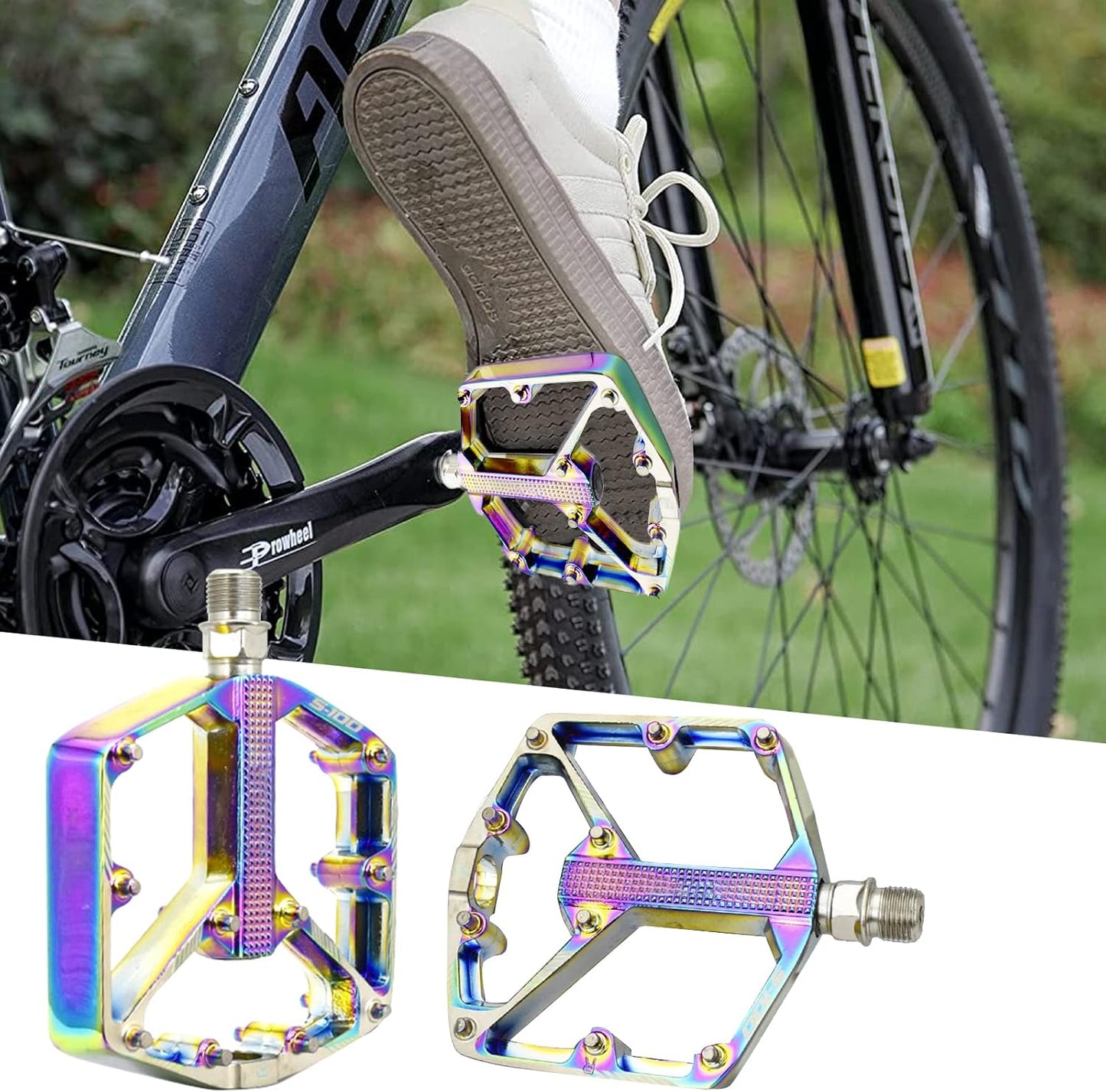 Pédales 7 couleurs nextfon