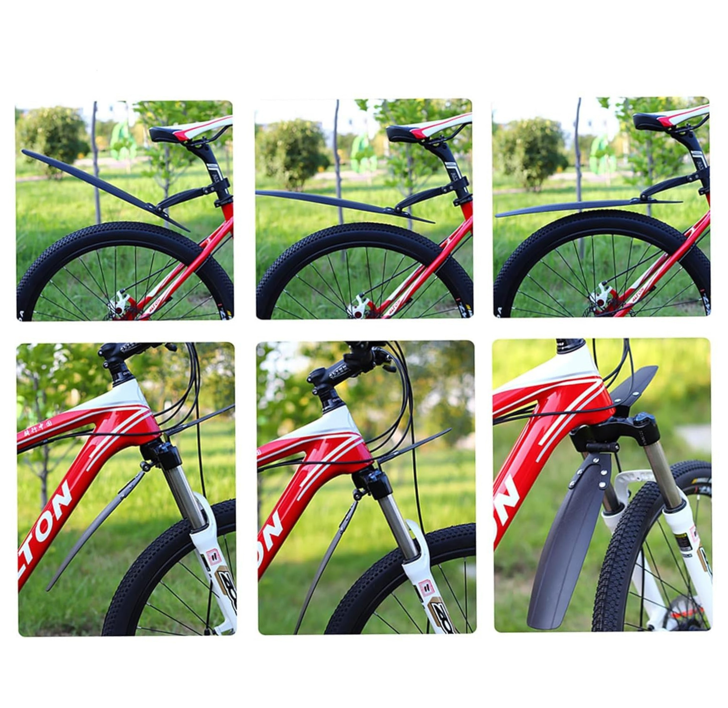 Garde boue avant et arrière