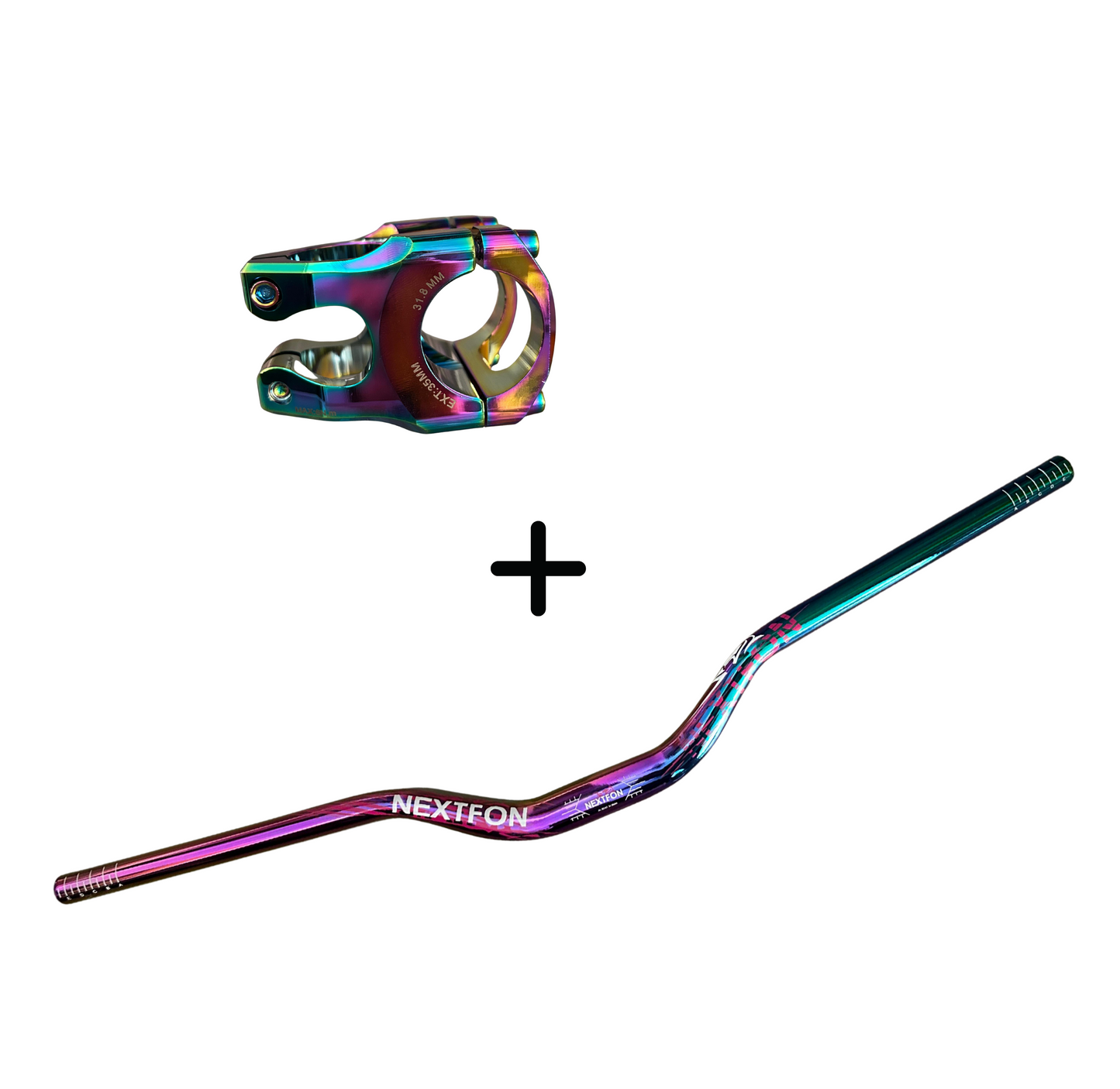 Guidon 780mm NEXTFON + Potence électrique NEXTFON