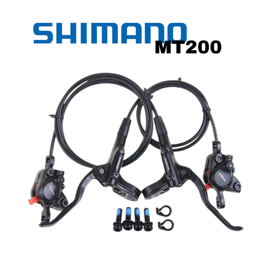 Frein hydraulique (arrière + avant) SHIMANO MT200