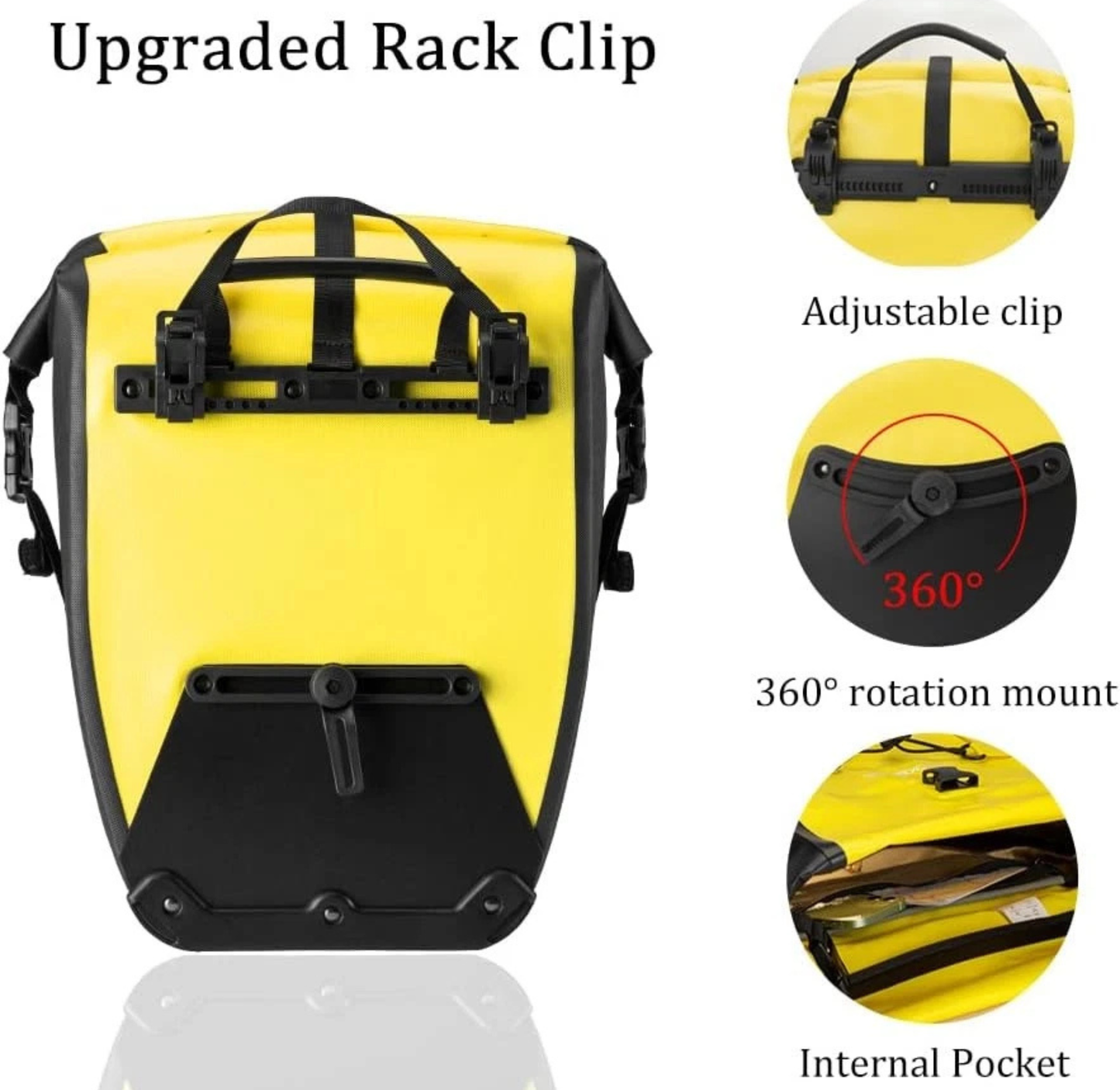 Sacoche de porte-bagages arrière ROCKBROS étanche