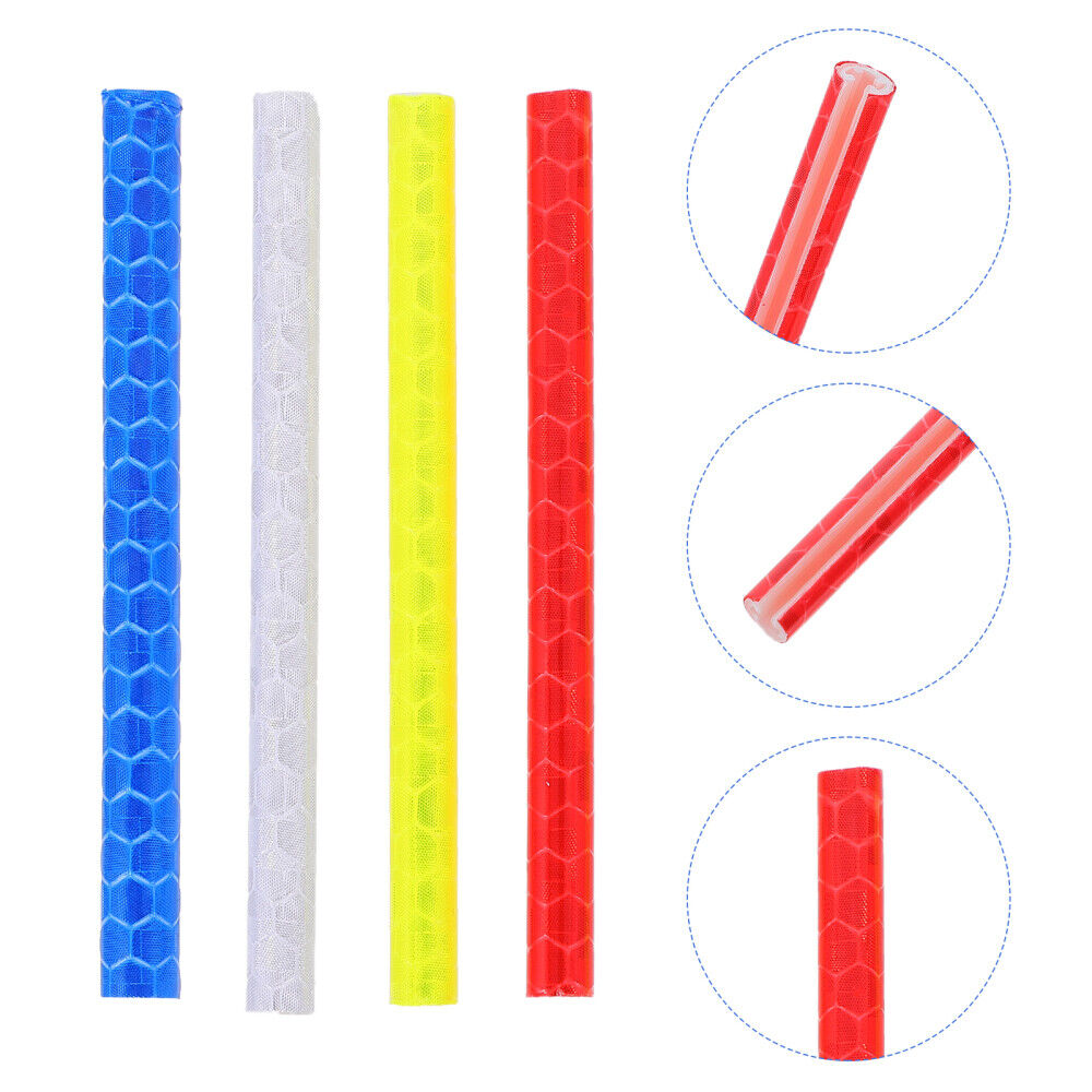 12 Pièces Autocollants Réfléchissants Pour Rayons De Roue De Vélo