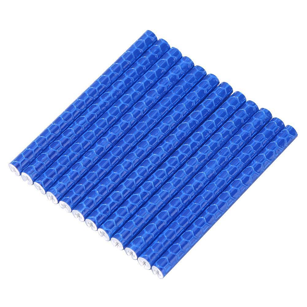 12 Pièces Autocollants Réfléchissants Pour Rayons De Roue De Vélo